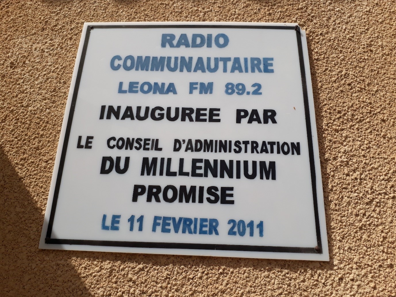 MP’S « SDG » RADIO STILL GOING ON STRONG IN SENEGAL